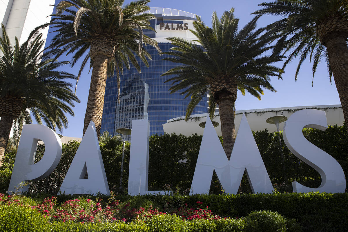 The Palms hotel-casino in Las Vegas, Tuesday, May 4, 2021. Station Casinos acquired the off-Str ...