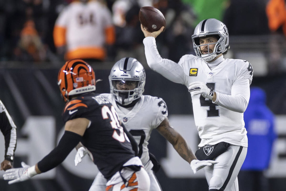 Raiders face one of NFL’s hardest schedules based on win totals